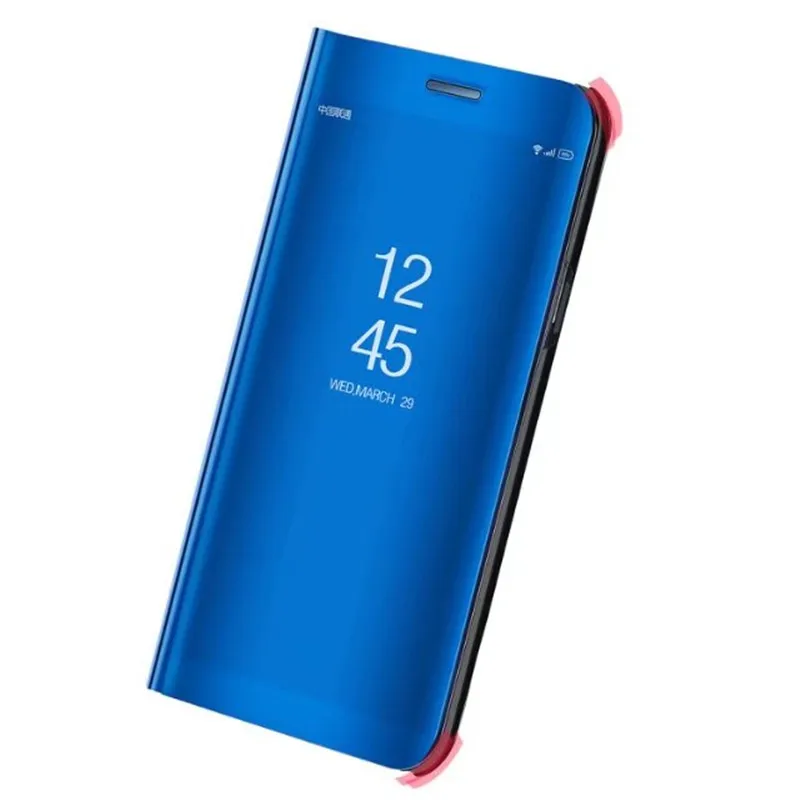 Для Samsung Galaxy J5 J7 Note 4 J5 J7 Core роскошный Флип Прозрачный вид зеркало окно кожаный флип стенд чехол