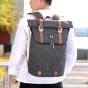 

Casual Men Business Commuter Package Oxford Waterproof Outdoor Travel Backpacks Fashion Large-capcity Schoolbags Laptop Backpack