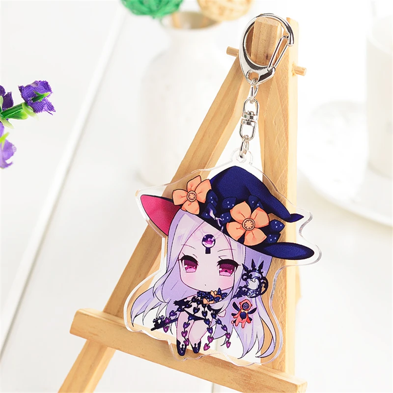 1 шт. Япония Fate/Grand Order акриловый кулон брелок Аниме мультяшный брелок косплей реквизит рюкзак декор для мальчиков и девочек Лидер продаж - Цвет: n