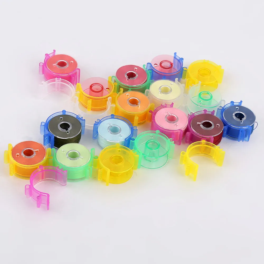 Bobbin clip Splicable Reusable bobbins With A New bobbin Clip For Embroidery keeps bobbin thread from unwinding Sewing tool