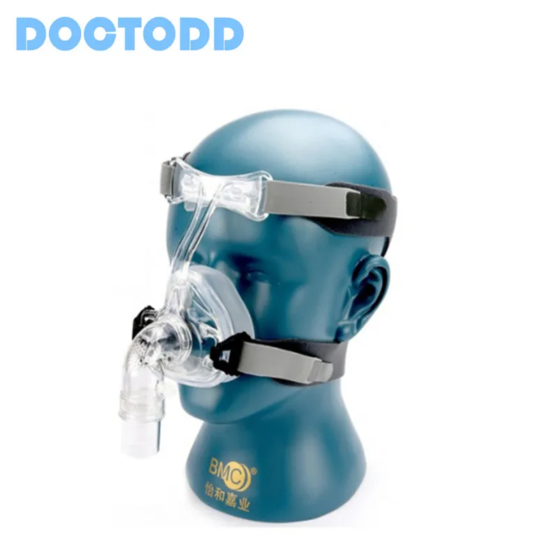 Маска носовая с головным убором Размеры S M L сипап APAP BiPAP и оксигенератор|nasal mask|mask