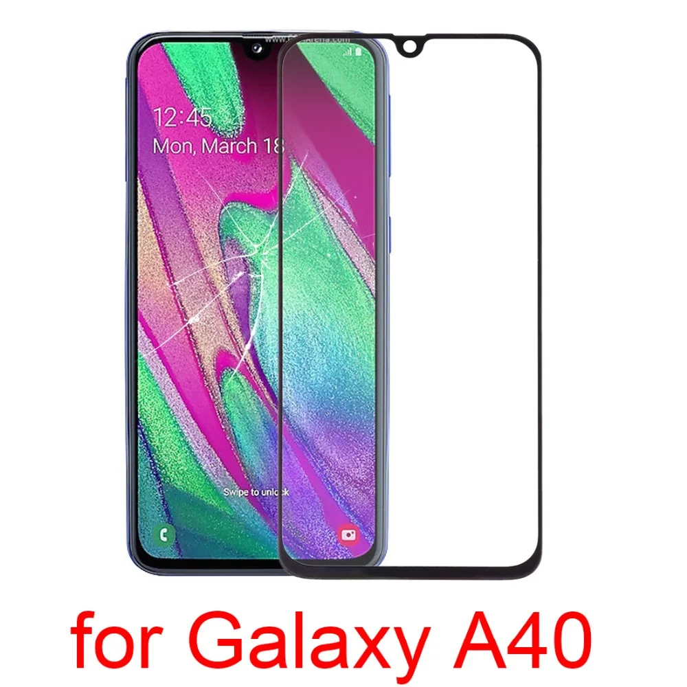 Сенсорный экран для Samsung Galaxy A8 Star/A9/A8s/A70/A20/A60 сенсорный экран передняя стеклянная панель внешняя стеклянная линза ЖК-дигитайзер