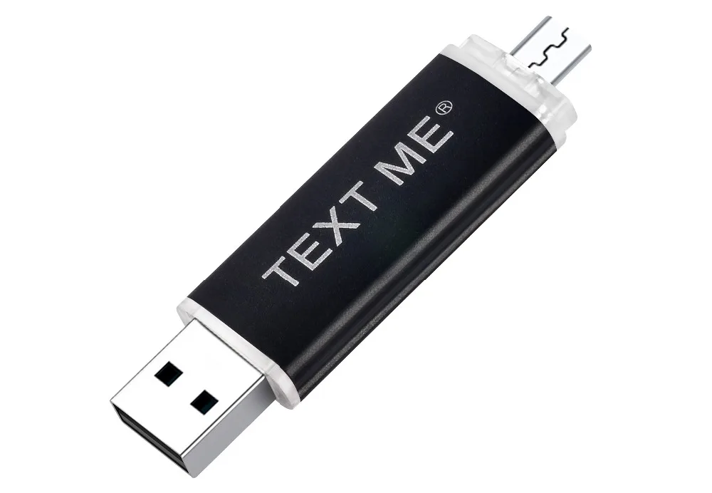 TEXT ME OTG usb 2,0 64 Гб USB флеш-накопитель 4 ГБ 8 ГБ 16 ГБ 32 ГБ карта памяти
