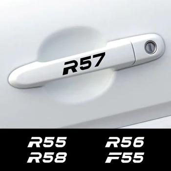 

4PCS Car Stickers Door Handle PVC Decals For Mini Cooper F56 F54 F57 F55 F60 R50 R52 R53 R55 R56 R57 R58 R59 R60 R61 Accessories