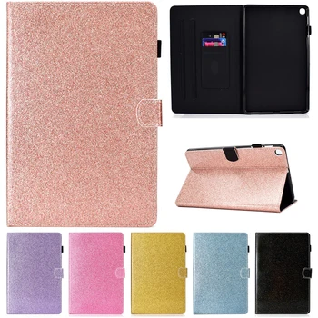 

for Samsung Galaxy Tab A 8.0 & S Pen 2019 SM-P200 SM-P205 Case Glitter Tablet Cover with Stand Protection Shell Case