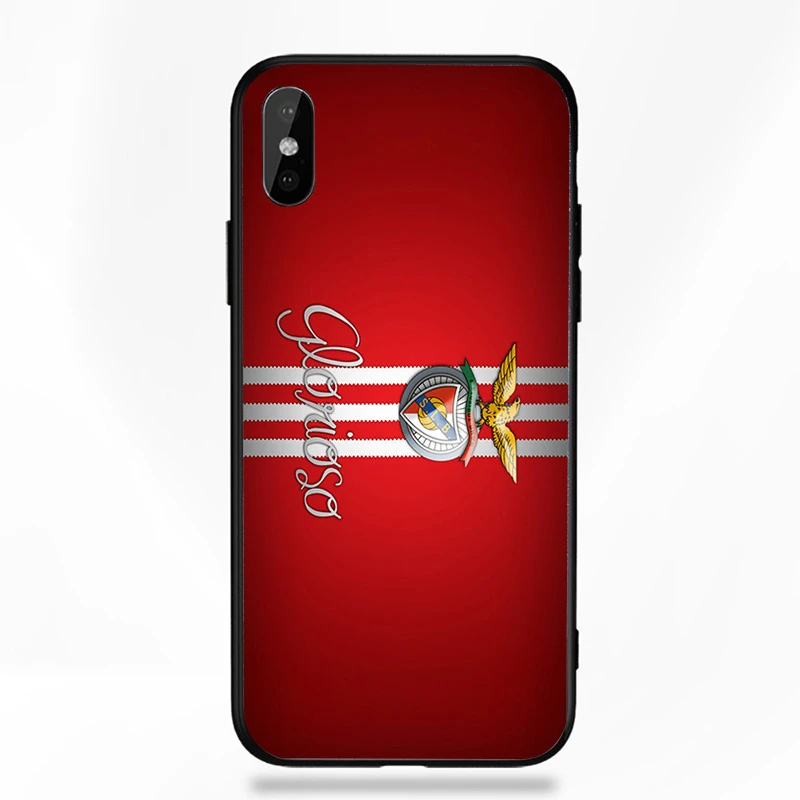 Чехол для телефона для спорта Lisboa e Benfica FC DIY Чехол рисунок для Fernades черный мягкий ТПУ чехол для iPhone XR XS MAX 8 7plus 6s 5