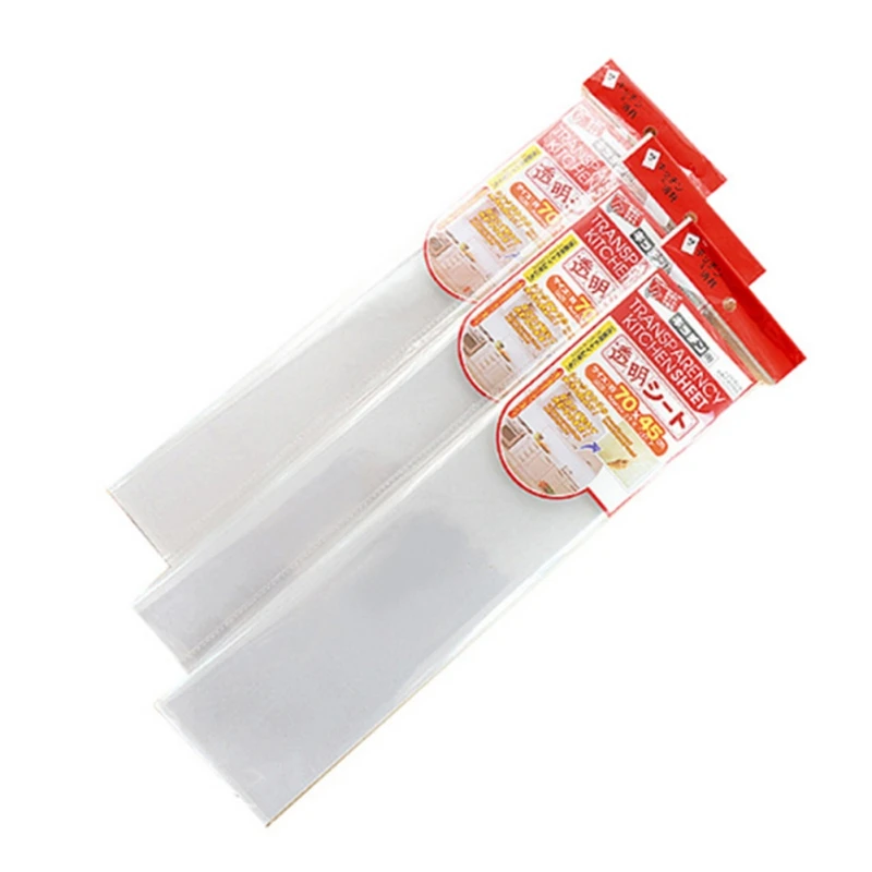 Kitchen Oil Proof High Temperature Transparent Glass Sticker Waterproof Sticker For Kitchen Kitchen Supplies Accessories