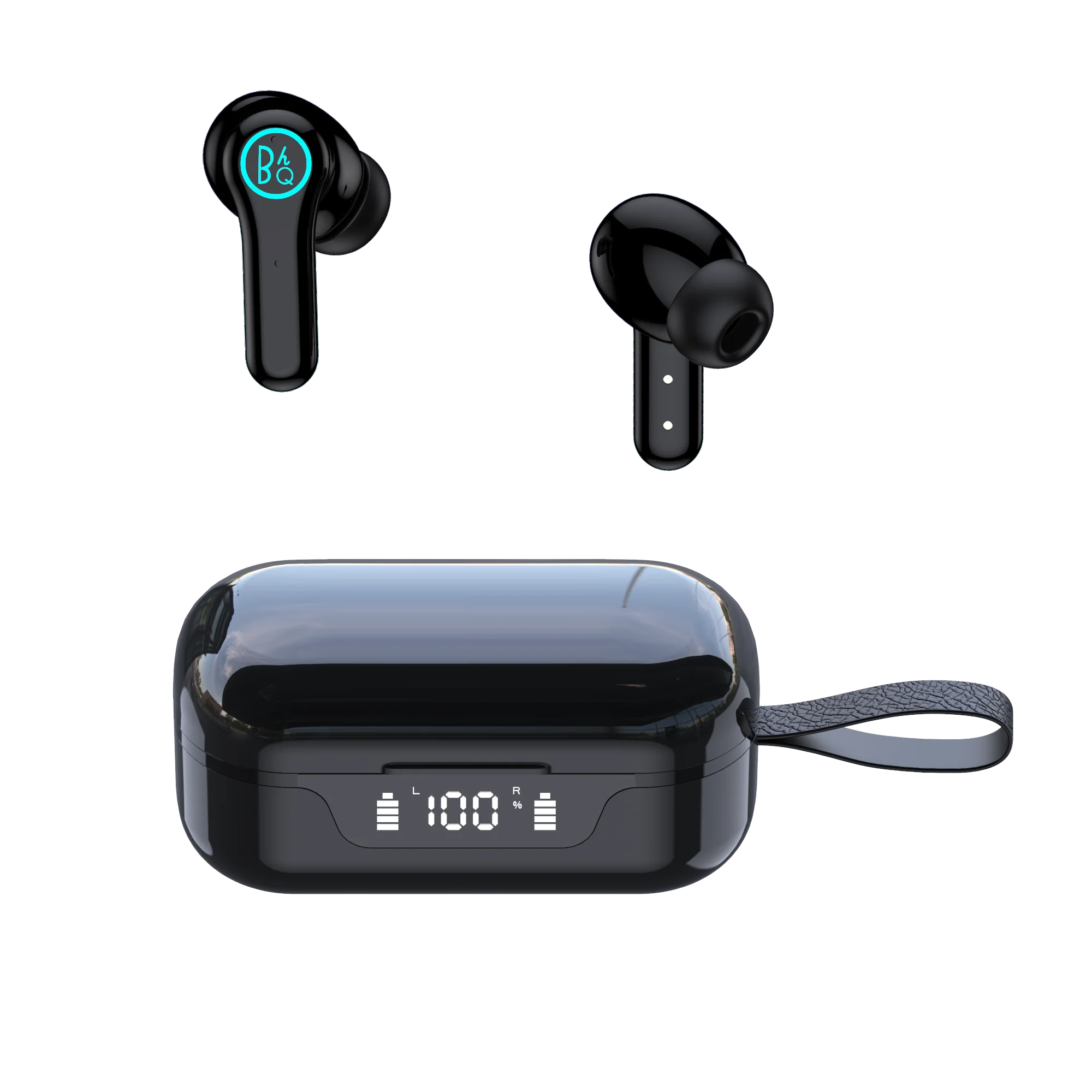 i11 ANC Pro In Ear TWS 5 1 Bluetooth Earphone Noise Reduction Digital Display Touch Control Earpiece HD Call Waterproof Earbuds