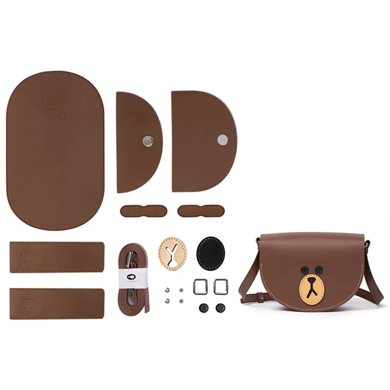 

GMLDAOZYU2020 Female Bag DIY Handmade Accessories Backpack Luxury Designer Shoulder Bag Cute Messenger Bag NewTravel Storage Bag