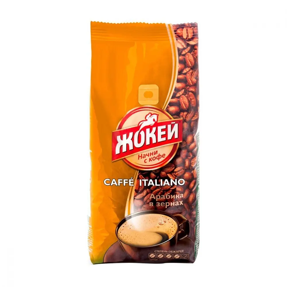 Кофе Жокей &quotИтальяно&quot в зернах 500 гр | Продукты