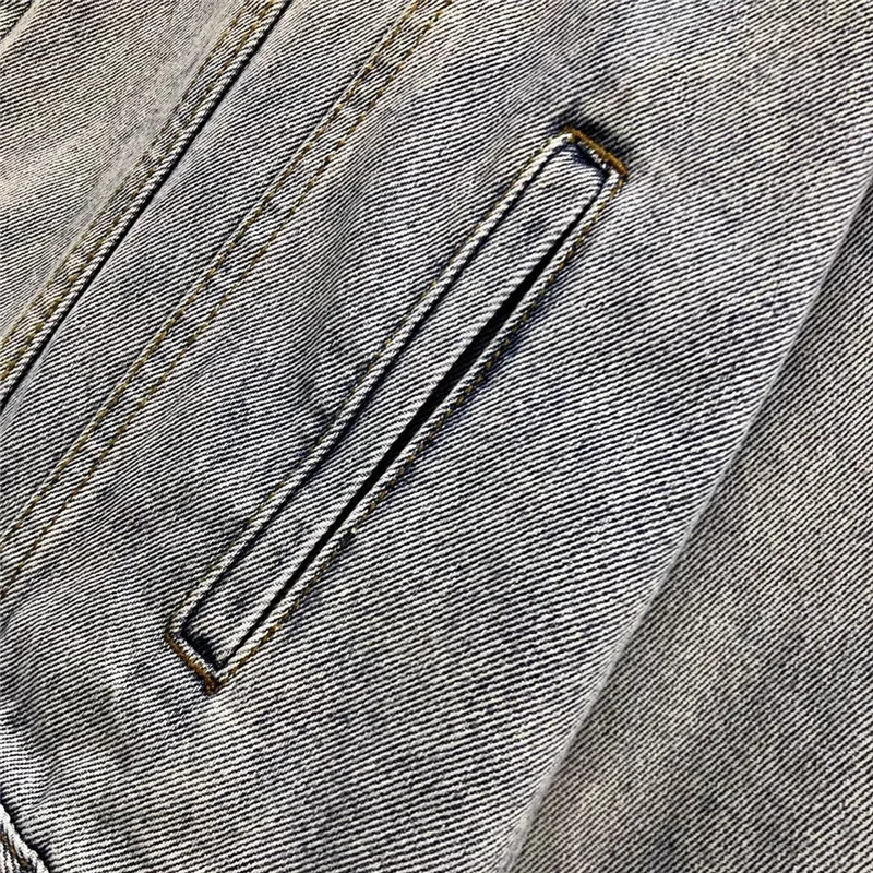 Onesize веллдон джинсовая куртка для мужчин и женщин 1:1 Высокое качество Мода WE11 сделано джинсы веллдон куртка