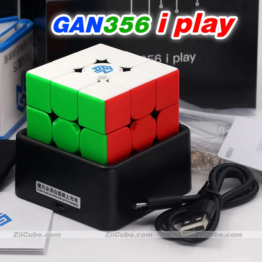 

Magic cube puzzle GAN356 i Play 2020 New Updated Version 3x3 3*3 GAN 356 I Bluetooth 3x3x3 magnetic speed cube toys