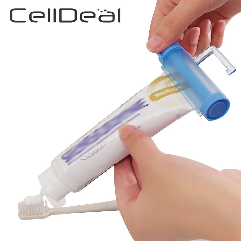 

Toothpaste Device Multifunctional Dispenser Facial Cleanser Squeezer Clips Manual Lazy Tube Squeezer Press Accessories