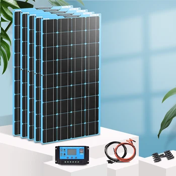 

Boguang Flexible Portable Solar Panel 12v Battery charger Kit Mono RV pv for 600w SOLAR PANEL Boat Car Camping travel
