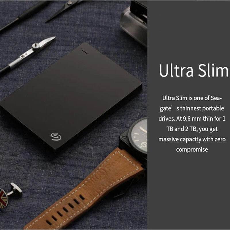 Seagate Backup Plus Slim STDR2000300 2 ТБ портативный внешний жесткий диск 5 дюймов USB 3 0 для