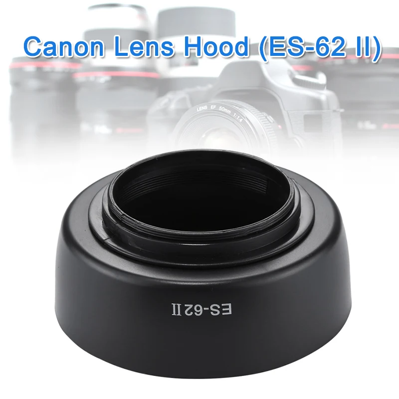 Новая популярная бленда для объектива камеры Canon EF 50 мм F1.8 II ES 62 ES62ii|Бленды| |
