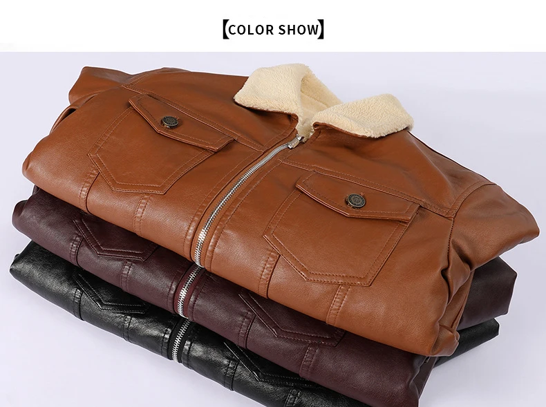 2024 Men's Retro PU Jackets: Stylish Slim Fit Leather Outerwear