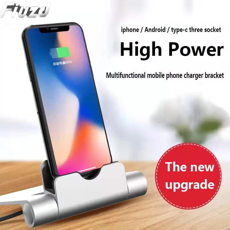 

USB Cable Sync Cradle Charger Base Charging Dock Station For Type-C for Iphone Stand Holder Charging Dock Station