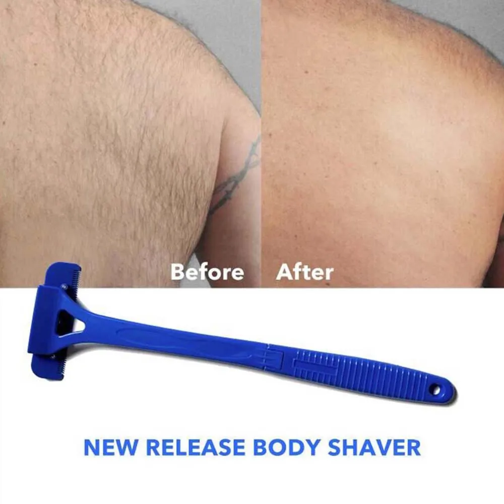 Ultimate Back Бритва для волос для мужчин грумер Женская бритва триммер для тела с 5 бесплатными лезвиями