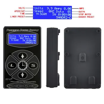 

HP-2 Digital LCD Tattoo Power Supply Hurricane Rotary Tattoo Machine Tattoo Supplies Permarent Makeup Tattoo Power Supply