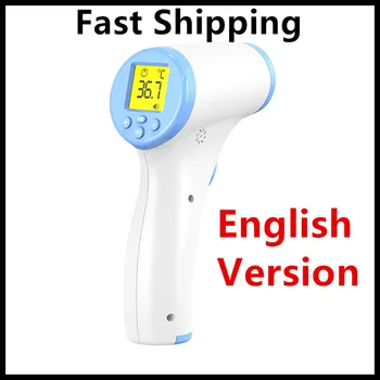 

Fast Shipping Non-contact Infrared Forehead Thermometer for Adults and Children with Lcd Display Digital Laser Temperature Tool