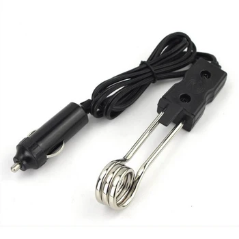 オンライン 12v/24v車浸漬温水器旅行キャンプピクニック自動電気ヒーターポータブル電気ドリンクボイラー