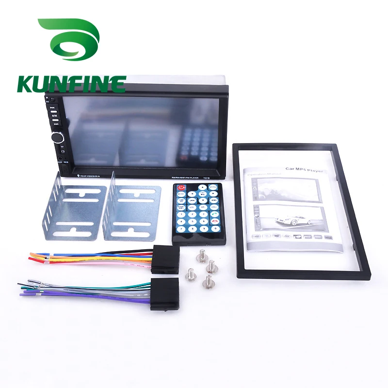 7 Touch Screen Car Radio Double Din Car Stereo MP5 MP3 Player with Bluetooth FMUSBAUX 7010B (14)