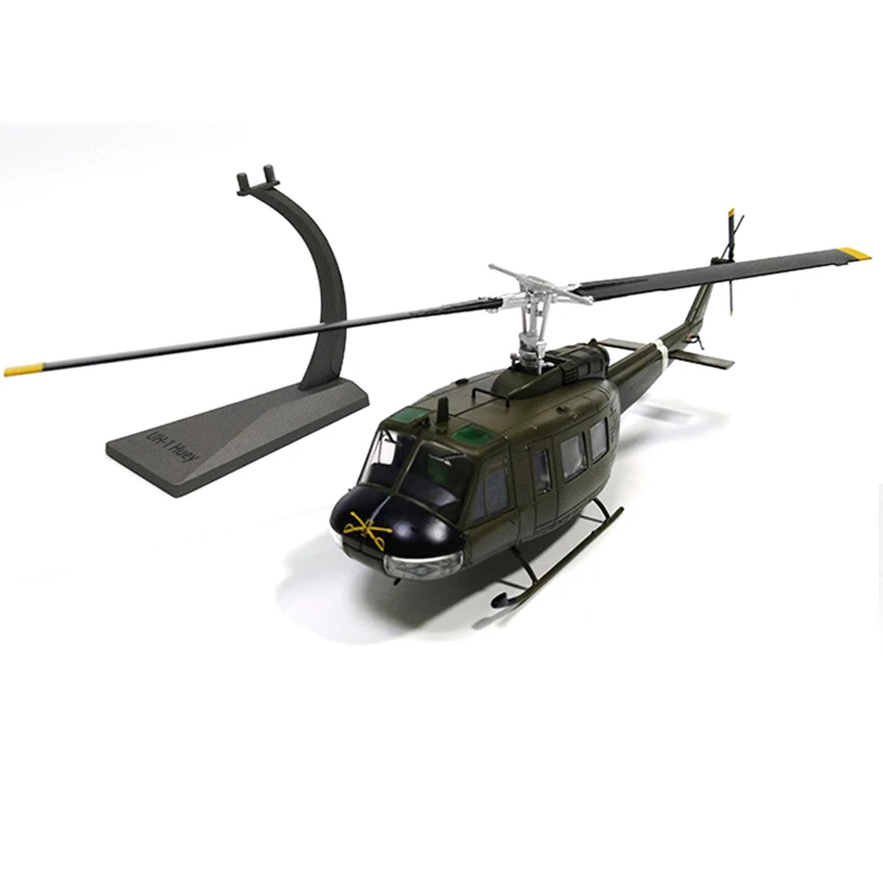 1/48 масштаб сплава транспортный вертолет UH-1 Iroquois самолет США Air Force Huey детские игрушки Детский подарок для коллекции