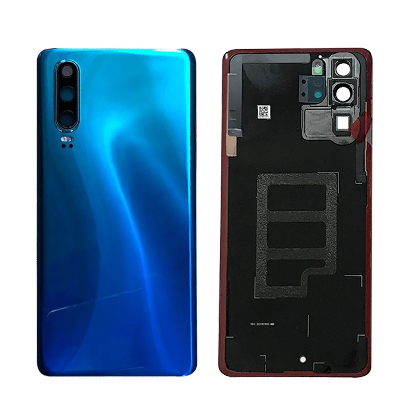 Задний корпус для huawei P30 Pro, задняя крышка, стеклянная батарея с объективом камеры, Замена для huawei P30, задняя крышка батареи
