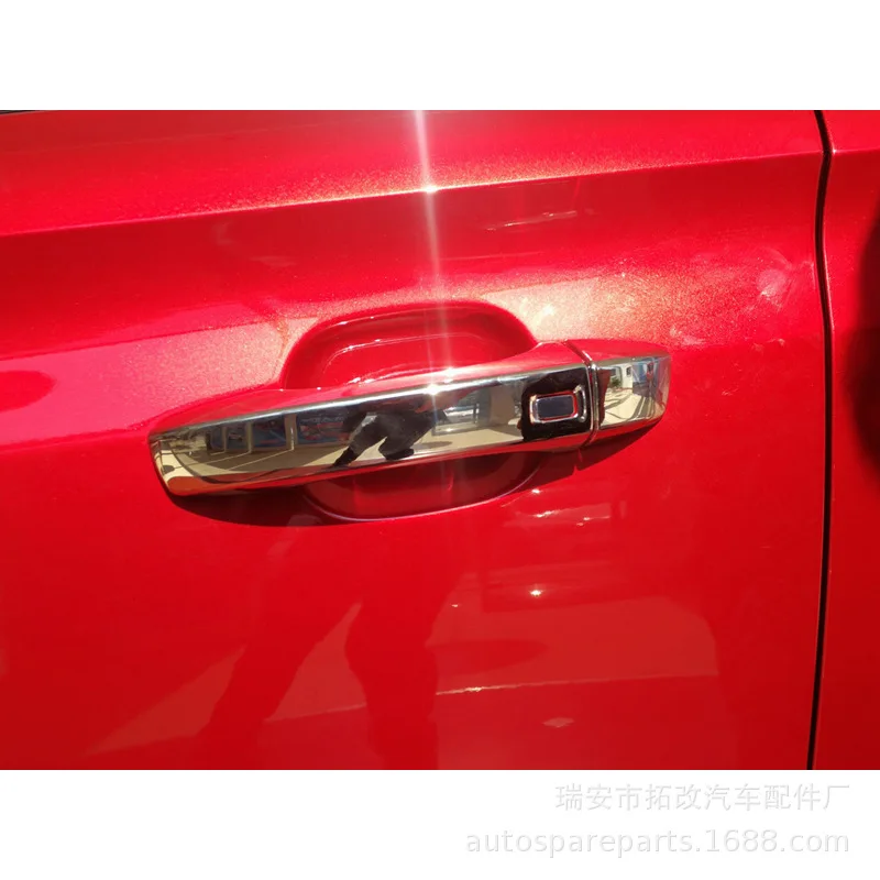 Togox натуральный продукт 4S для SAIC Roewe RX3 ручка двери автомобиля(2 Smart Hole) Праздничное освещение бар
