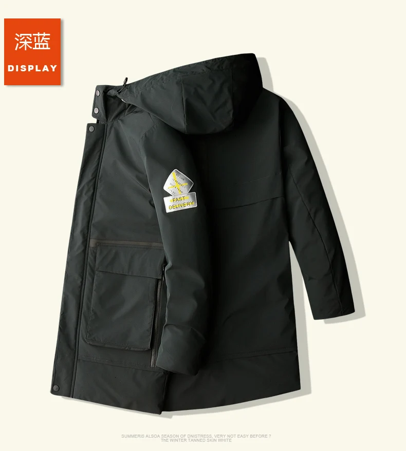 Plus size 10XL 8XL Winter Jacket Men-20 Degree Thicken Warm Parkas Hooded Coat Fleece Man's Jackets Outwear Jaqueta Masculina