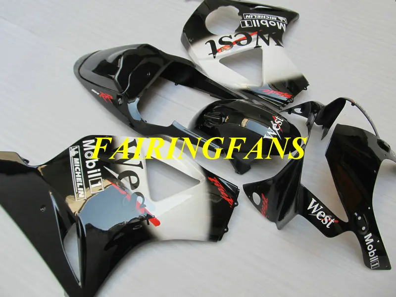 Обтекатель комплект для HONDA CBR900RR 954 02 03 CBR 900 RR CBR 900 RR CBR 900 2002 2003 ABS белый черный Обтекатели на кузов+ подарки HK19