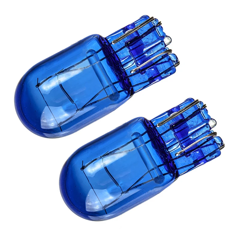 2 x W21 5W T20 580 двойная нить Sidelight 7443 супер белые ксеноновые лампы 6000k