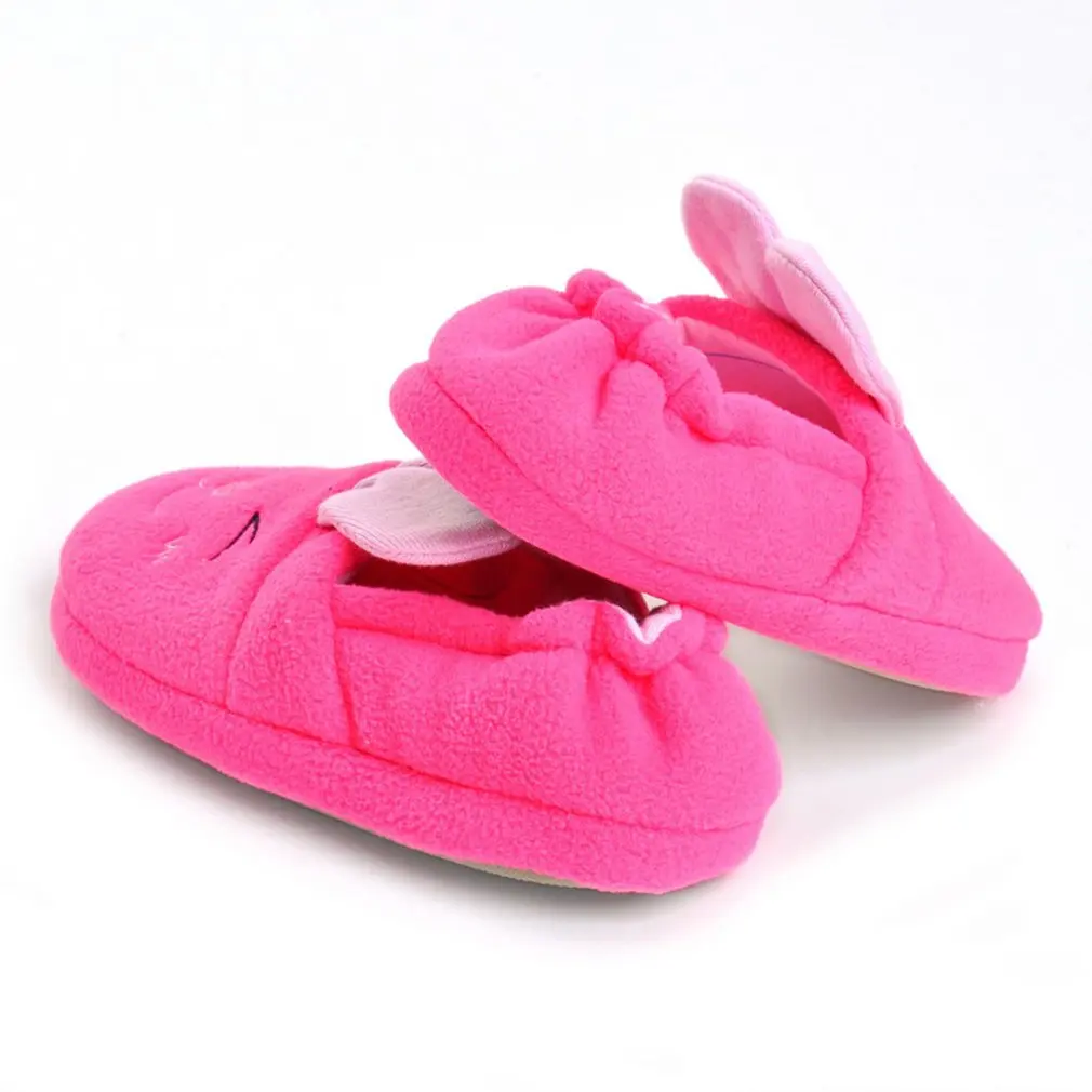 Baby Slippers Antiskid Boy Girls Autumn Winter Cartoon Indoor Home Shoes Little Girls Casual Shoes Warm Keeping Shoes Slippers