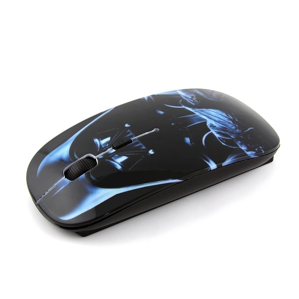 Звездные войны, беспроводная 3D Компьютерная мышь Deathadder, оптическая Usb 2,4 ГГц, ультра тонкая эргономичная мышь Mause, мультяшная мышь для ПК, для ноутбука Macbook