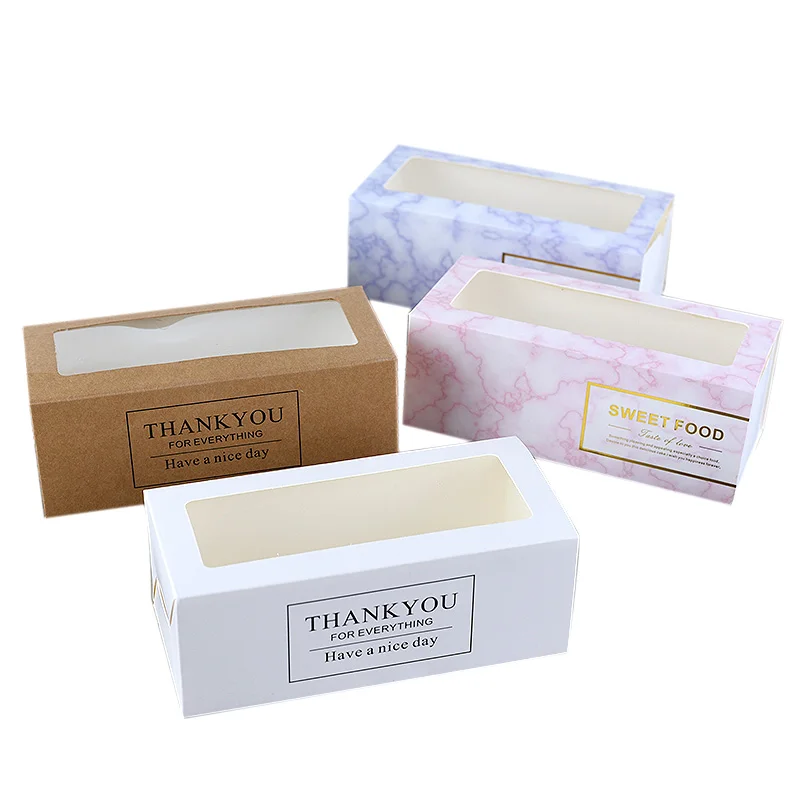 

17*8*6cm White rectangle Drawer cake boxes Mooncake Biscuits cake Packing pancake box rolling Cake Sushi paper box