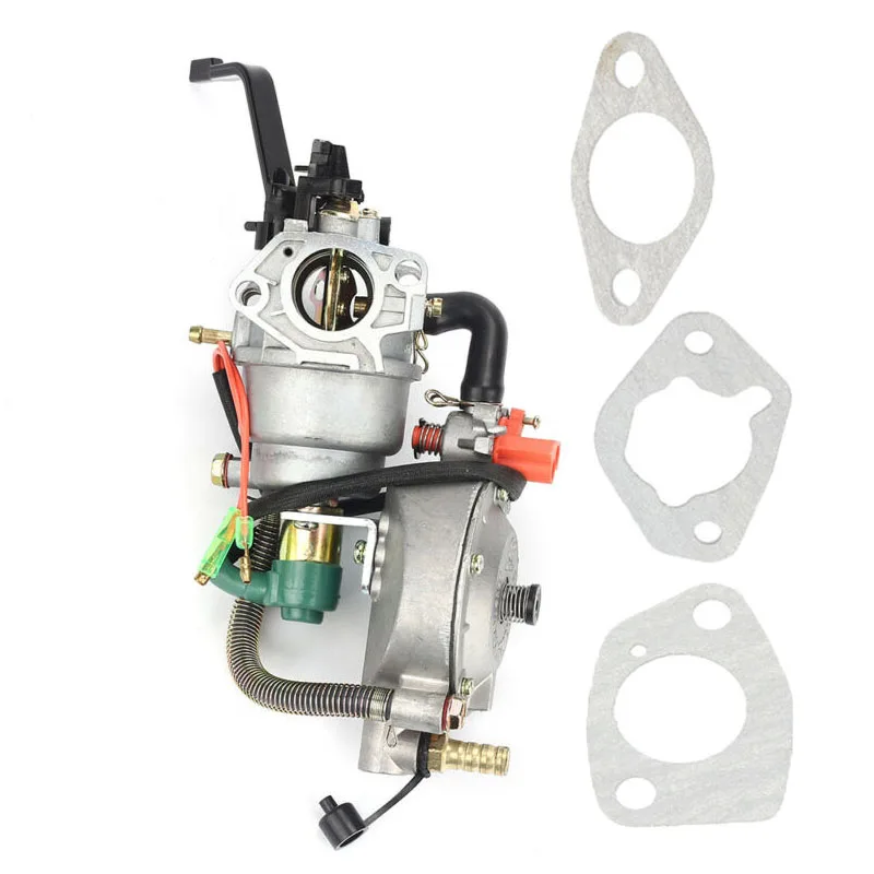 

Dual Fuel Carburetor Generator Carb Lawn Mower For Honda GX390 188F Engine