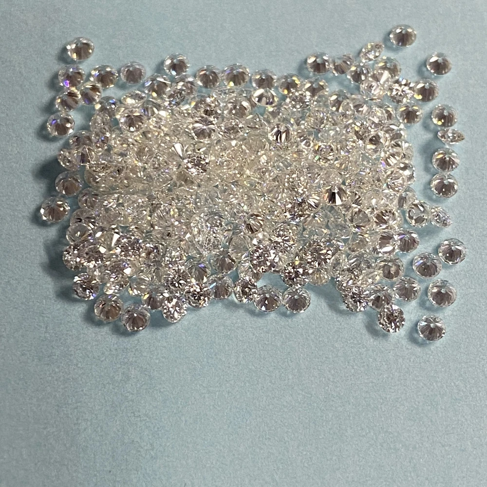 1carat / bag Loose diamond stone 1.30mm GH VS cvd diamond hpht diamond stone price