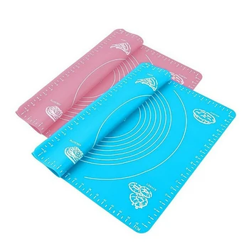 

Silicone Baking Mat Non-Stick Rolling Dough tableware Pad Thicken iPastry Flour Rolling Scale Mat Kitchen Accessories Home Decor