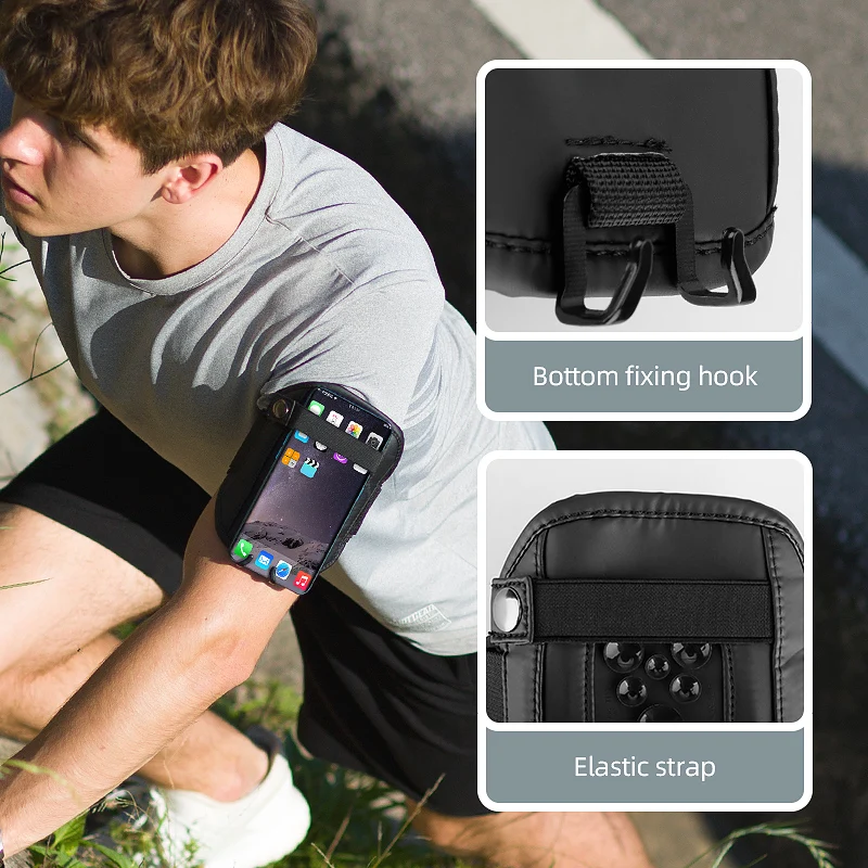Mark Ryden Running Armband Bag Unisex Sports Octopus Sucker Design Mobile Phone wrist bag Adjustable armband bag For Cell Phone