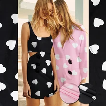 114 см любовь шелковая ткань с принтом метр 12 мм Креп Де Шин шелковая ткань летняя рубашка платье креп ткань оптом шелковая ткань