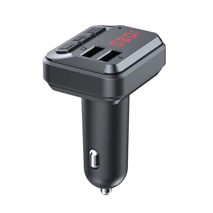 Двойной USB Bluetooth автомобильный телефон зарядное устройство MP3 музыкальный плеер приемник комплект со светодиодный дисплей SP99