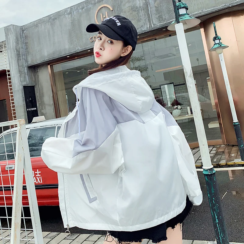 

Breathable sunscreen clothing women's 2019 coat thin all-match breathable very fairy UV protection cec Super fire