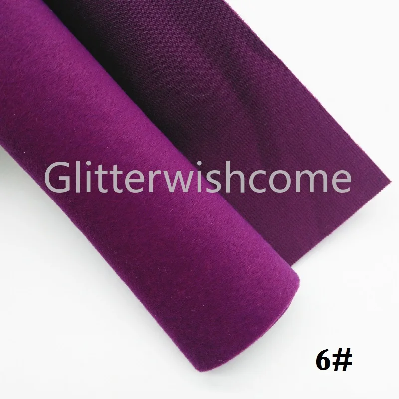 Glitterwishcome 21X29 см A4 Размер бархатная ткань листы для бантов, GM646A