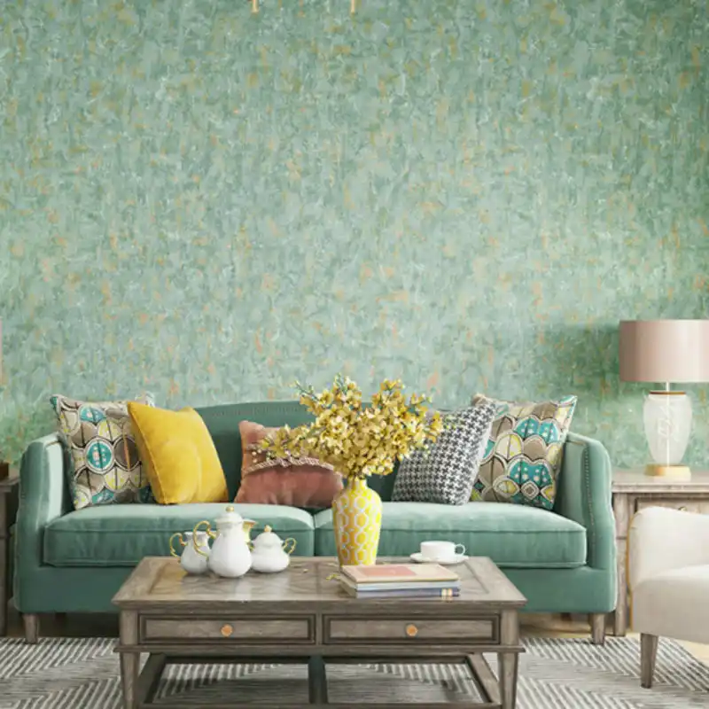 Vintage Einfarbig Silber Gold Textur Wand Papier Plain Schwarz Grau Grun Einfache Tapete Rolle Vlies Schlafzimmer Wohnzimmer Aliexpress