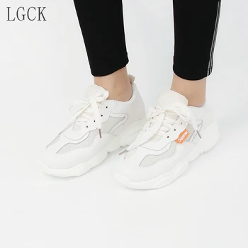 

Plus Size 34-46 New 2020 Shoes Woman Sneakers Platform Trainers Women Shoe Casual Tenis Feminino Zapatos Mujer Womens Sneaker