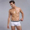 4 pièces hommes sous-vêtements coton boxeurs culottes confortables hommes caleçons Sexy solide Cuecas troncs marque Shorts hommes Boxer grande taille ► Photo 3/6