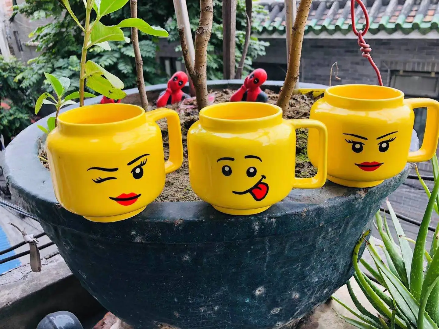 Funny Ceramic Cups Cartoon Coffee Milk Tea Water Cup Children Drinking Camping Party Picnic Mugs Gifts ceramic drinking cup ceramic cup ceramic mug ceramic coffee cup
