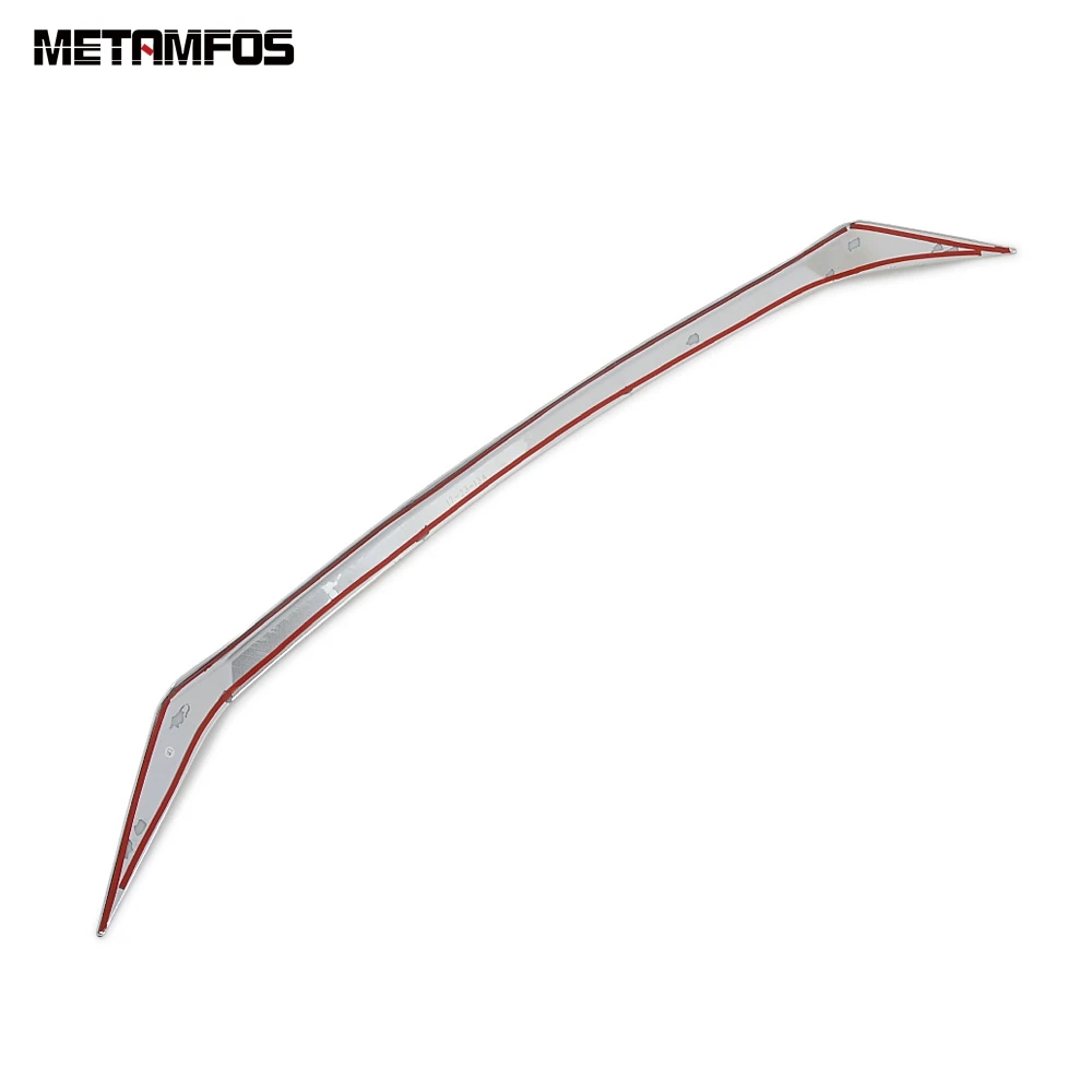 Для Mazda CX5 CX-5 CX8 CX-8 Хромированная передняя машина двигателя стример решетка гриль формовочная отделка внешние аксессуары