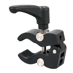 Pince à bras de Friction d'appareil photo, support de pince pour Flash de lampe Led 
